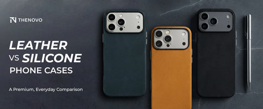 Leather vs. Silicone Phone Cases: A Premium, Everyday Comparison