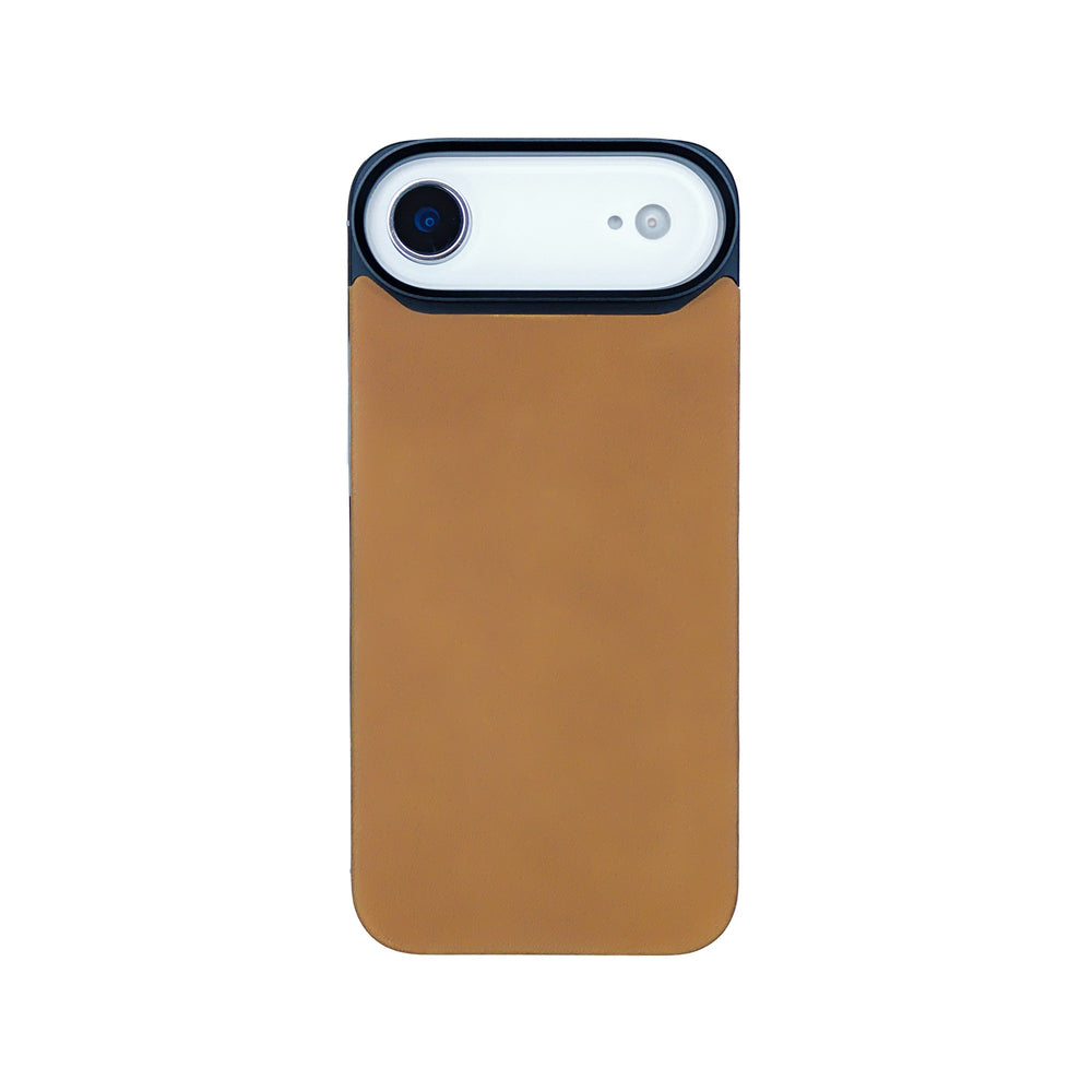 iPhone Air – Magnetic Leather Back, Tan