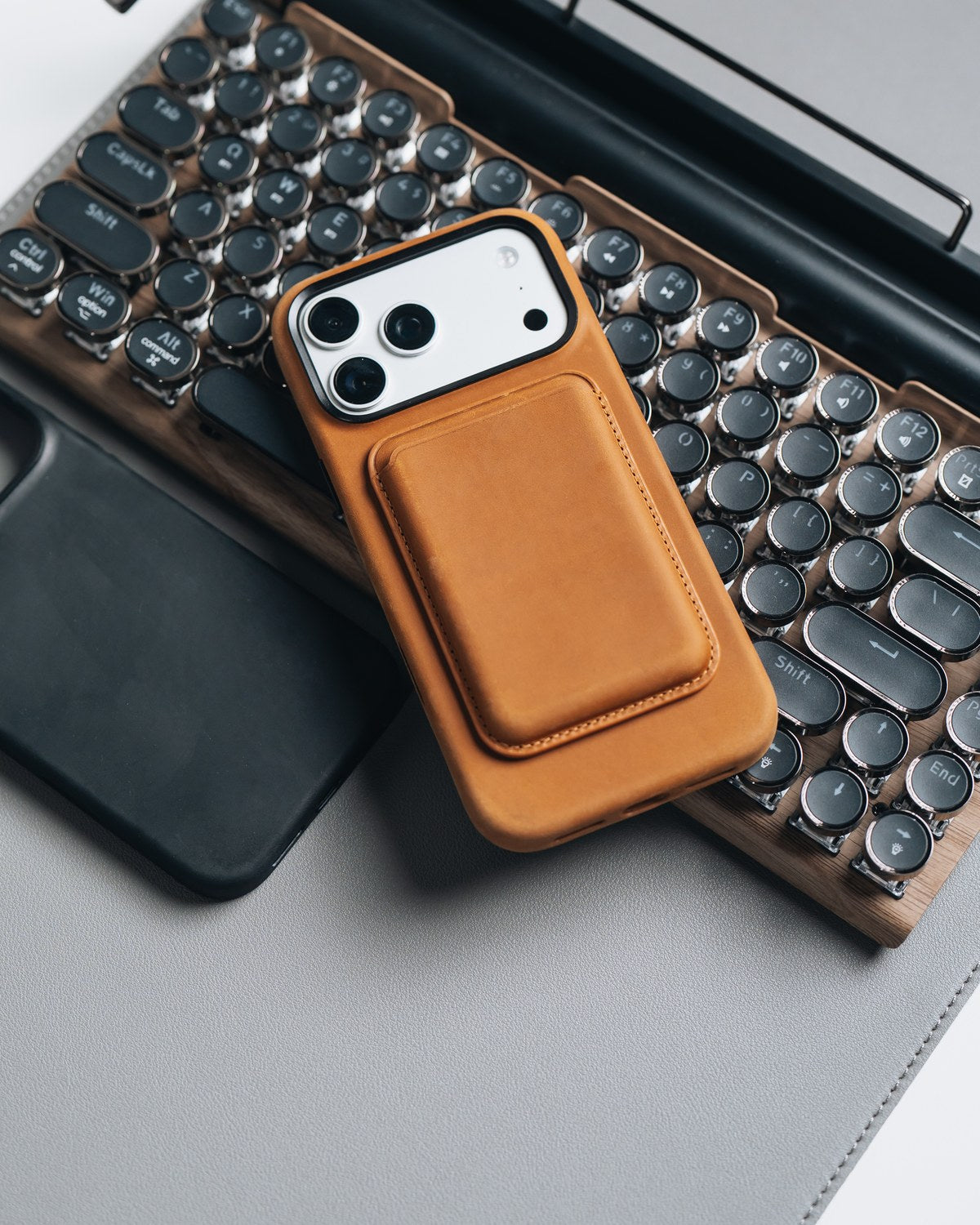 With the wallet