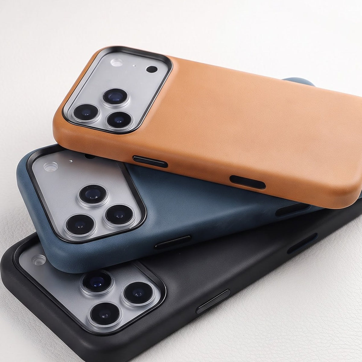 iPhone 18 Pro Max Full Leather Cover | THENOVO